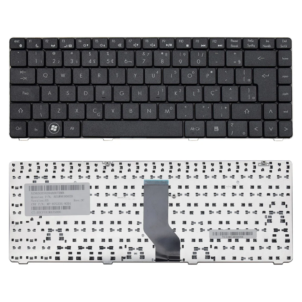 Teclado Para Notebook Itautec Part Number Aesw9600010 Teclado Para Notebook Itautec Part Number Aesw9600010