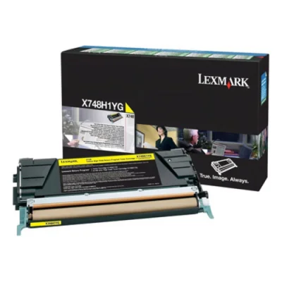 Toner Lexmark X748x1yg Amarelo | Lexmark X748de C748de