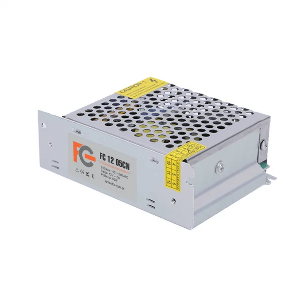 Imagem 2 de 3 do produto Fonte Chaveada Cftv Colmeia 12v 5a