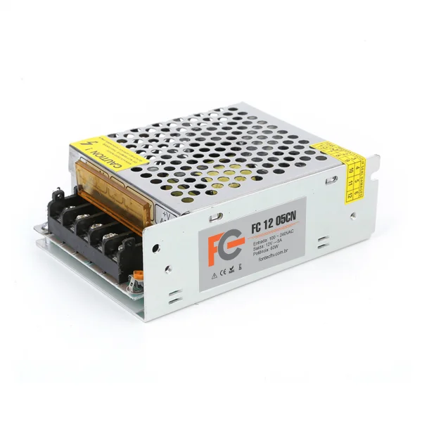 Imagem 3 de 3 do produto Fonte Chaveada Cftv Colmeia 12v 5a