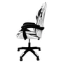 Cadeira Gamer Impact White/black Brx, Rotação, Pés De 5 Pontas, Articulado, Pistão De Gás - Cgb-009wh