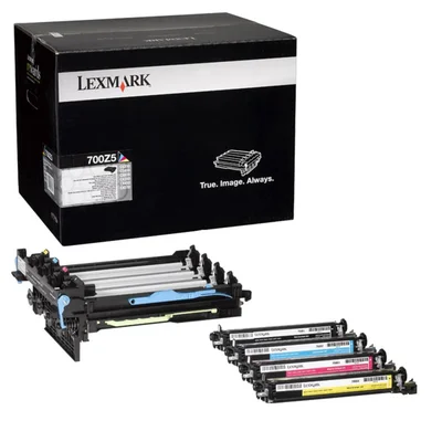 Cilindro Lexmark 70c0z50 700z5 Kit 4 Cores Preto, Magenta, Ciano, Amarelo | Lexmark Cx417de Cs310dn