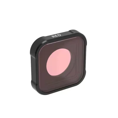 Filtro De Mergulho Para Gopro Hero 13/12/11/10/9 Black Cor Vermelho