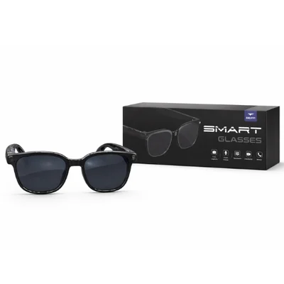 Óculos Inteligente Com Câmera Hd Bluetooth Áudio E Chamadas