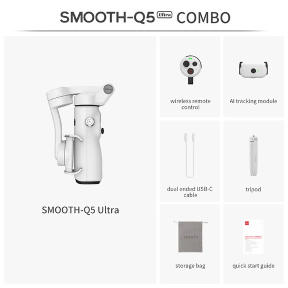Estabilizador Zhiyun Smooth-q5 Ultra Kit Smartphone Gimbal
