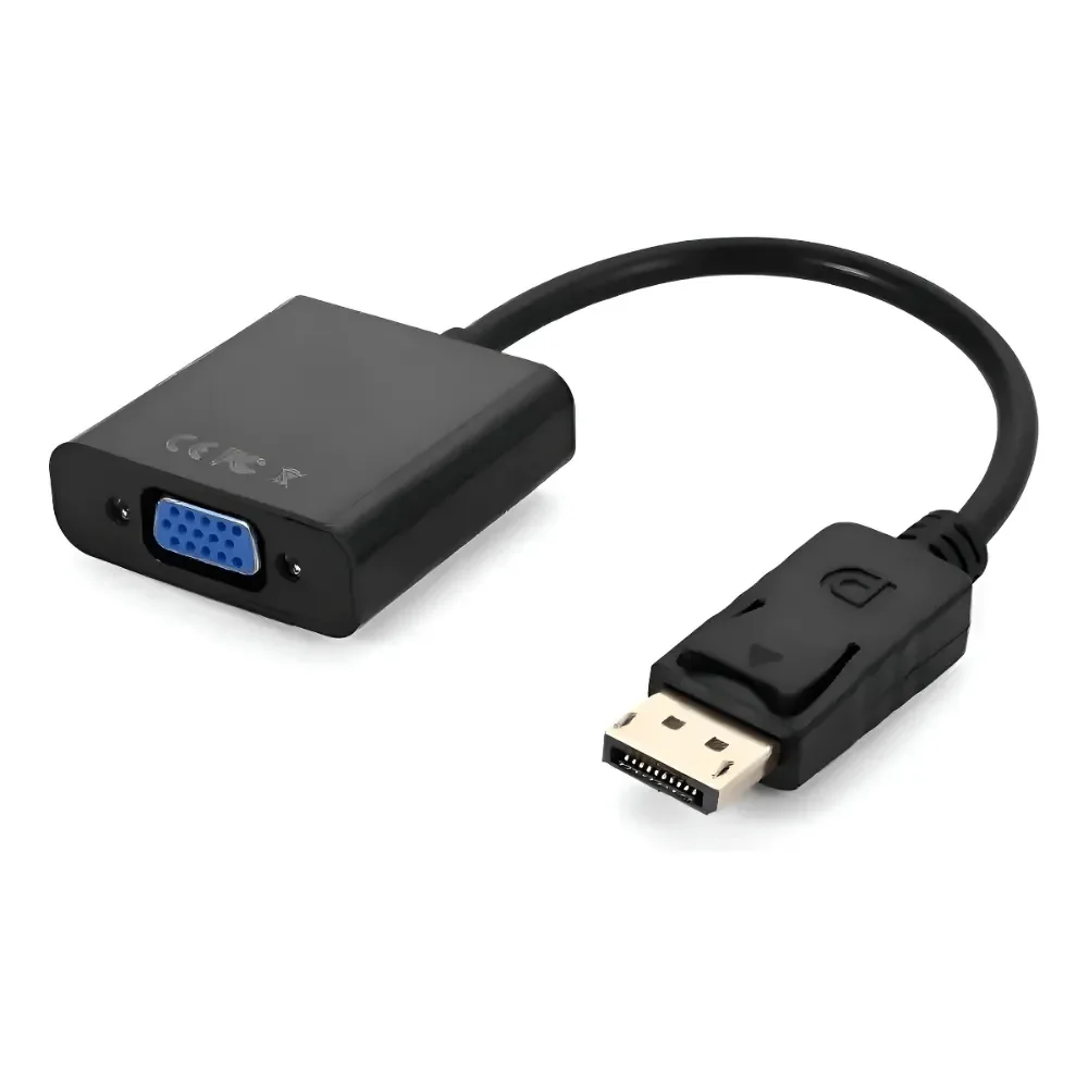 Imagem 2 de 3 do produto Conversor Displayport Para Vga Femea Shinka At-dp-vga