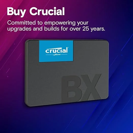 SSD Crucial Bx500 500gb Sata Lll 2,5" SSD Crucial Bx500 500gb Sata Lll 2,5"