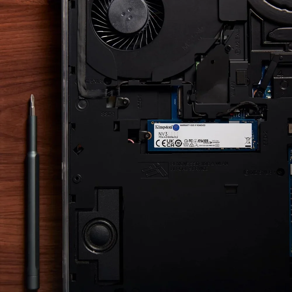 Imagem 5 de 5 do produto SSD Kingston Nv3 500gb M.2 2280 Nvme Gen4, Rápido E Compacto Para Upgrade De PC Ou Notebook – Snv3s/500g