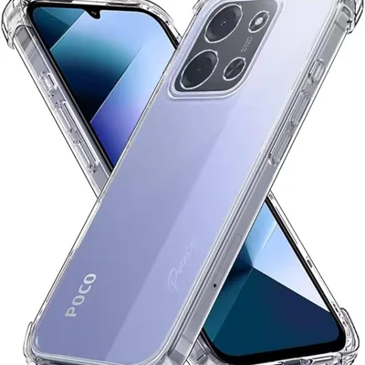 Capa Capinha Anti Impactos Para Poco C85 4g 5g Transparente
