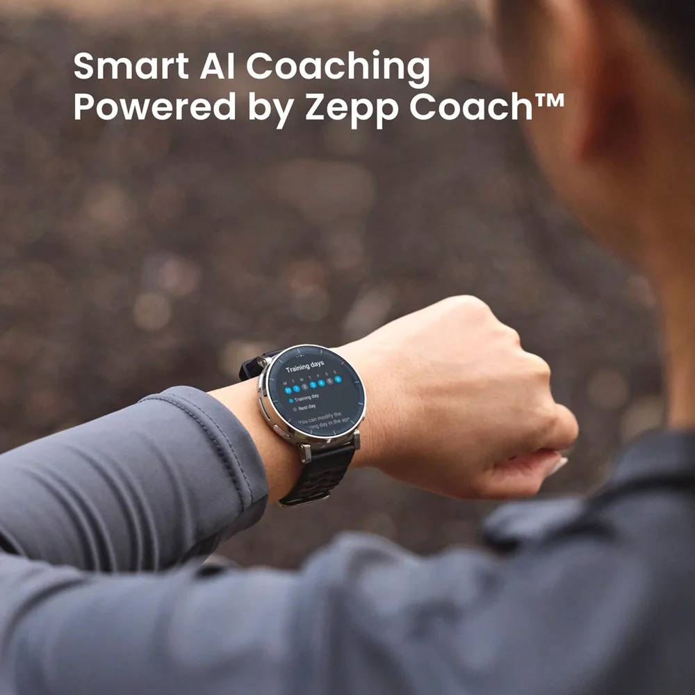 Smartwatch Amazfit Active 3 Premium Blue GPS Bluetooth - view 3