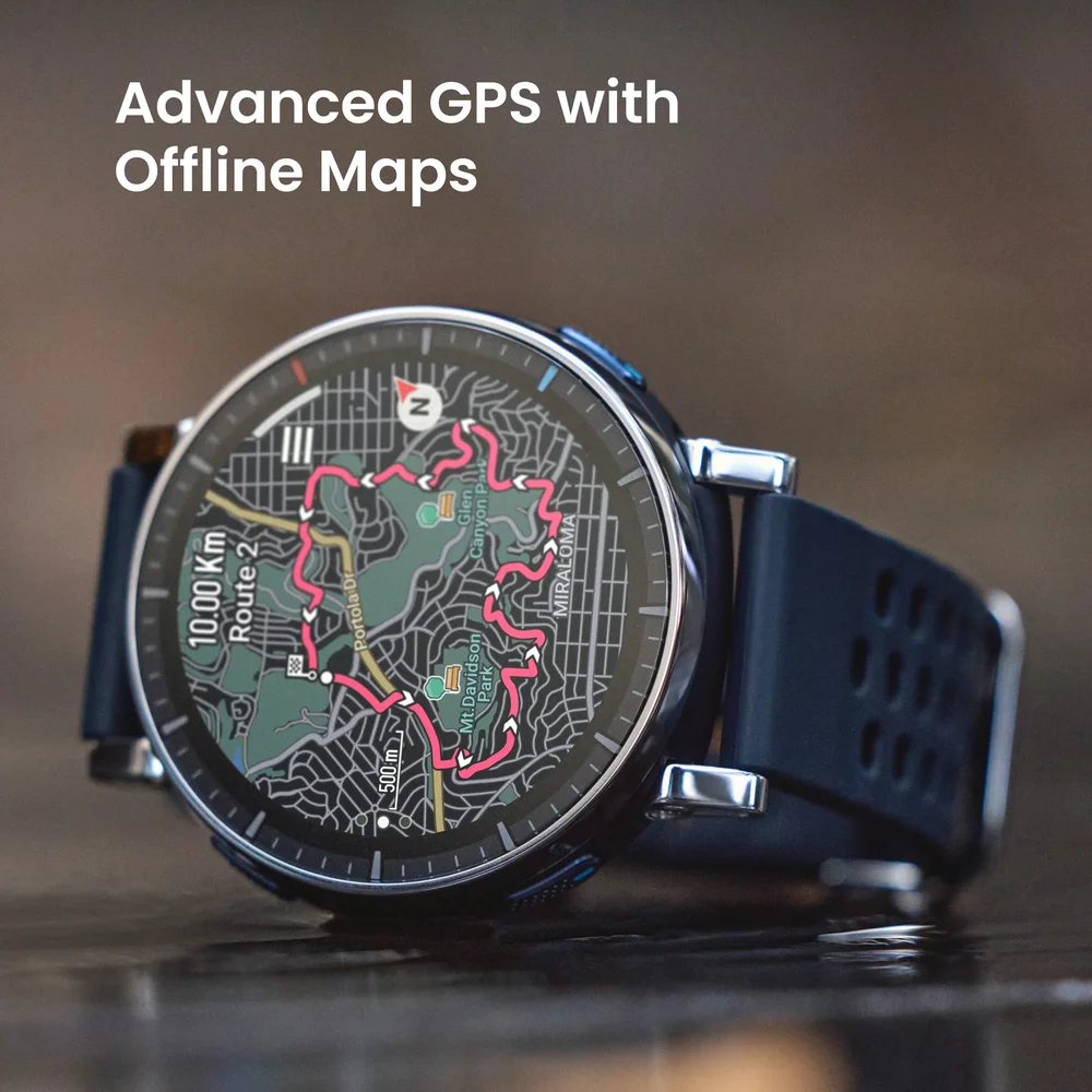 Smartwatch Amazfit Active 3 Premium Blue GPS Bluetooth - view 4