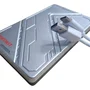 Hd Externo Portátil 500gb Usb C 3.1 Infokit Com LED Ecase-352 Prata