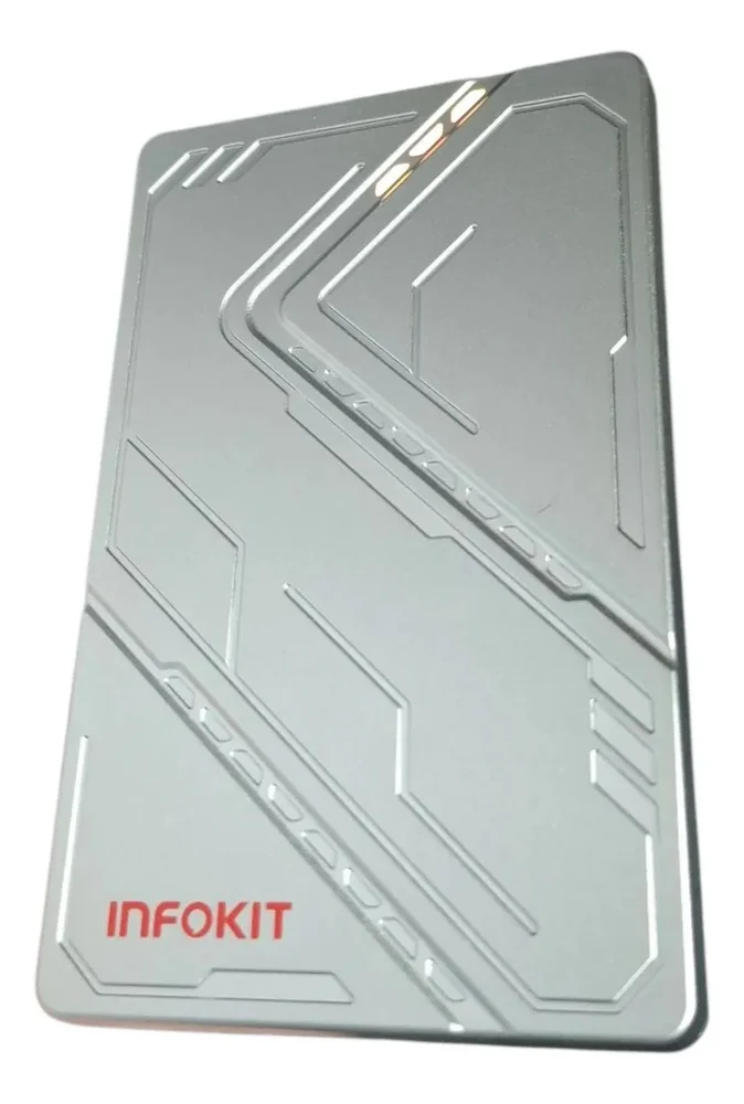Hd Externo Portátil 500gb Usb C 3.1 Infokit Com LED Ecase-352 Prata Hd Externo Portátil 500gb Usb C 3.1 Infokit Com LED Ecase-352 Prata