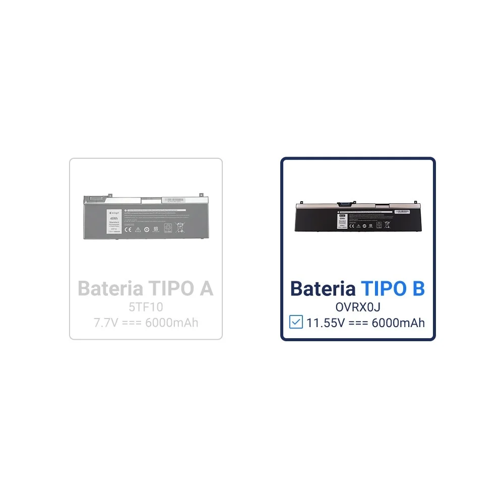 Bateria Para Notebook Dell Precision P74f001 11.55v Bateria Para Notebook Dell Precision P74f001 11.55v