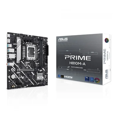 Placa Mãe Asus Prime H810m-a Ddr5 LGA  1851 Matx M.2 Display Port HDMI 90mb1kk0-m0eay0