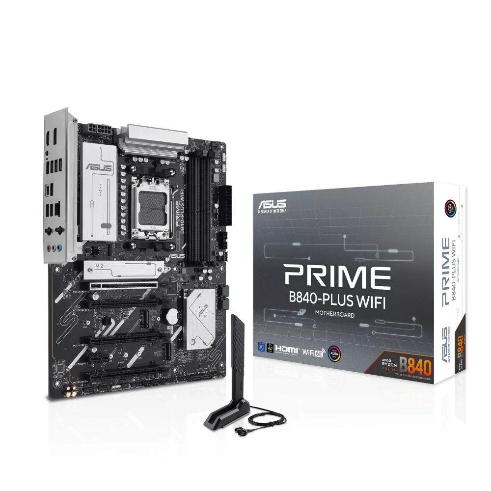 Placa Mãe Asus Prime B840-plus Wifi Ddr5 Am5 Atx M.2 Nvme HDMI Display Port Usb Tipo C 90mb1iz0-m0eay0 4