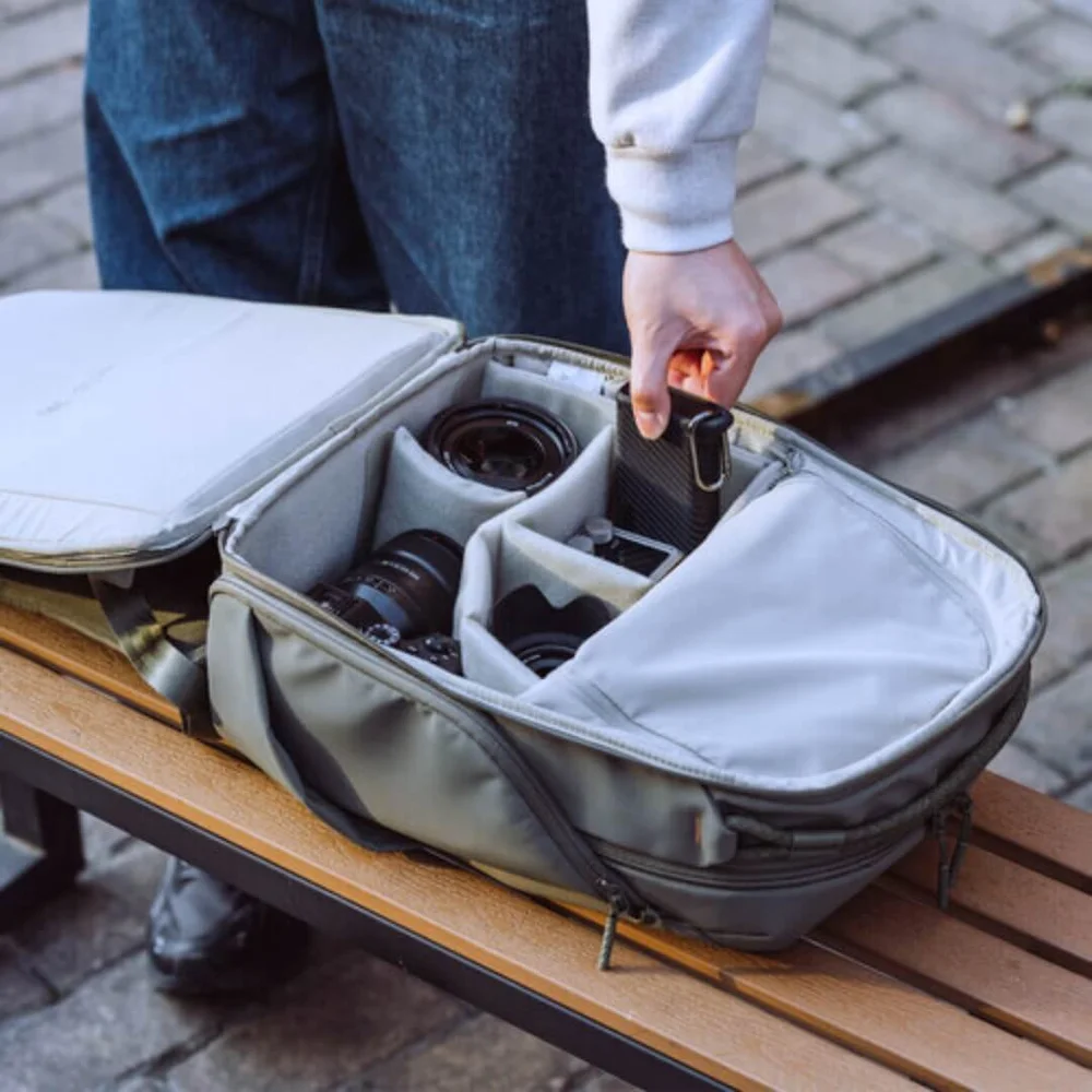 Imagem 3 de 4 do produto Mochila Para Câmeras E Drones - Pgytech Onego Lite 16l (matte Black)