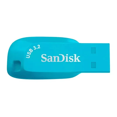 Pendrive Sandisk Ultra Shift 128GB 100 Mb/s Usb 3.0 Azul Sdcz410-128g-g46bb