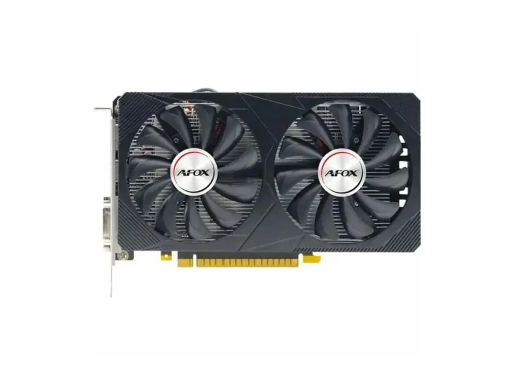 Placa De Video Afox Geforce Gtx 1650 Dual Fan 4gb Gddr6 128 Bits - Af1650-4096d6h7-v2