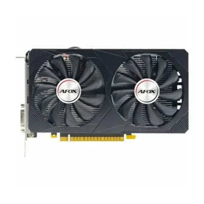 Placa De Video Afox Geforce Gtx 1050 Ti Atx Dual Fan 4gb GDDR5 128 Bits - Af1050ti-4096d5h5-v8
