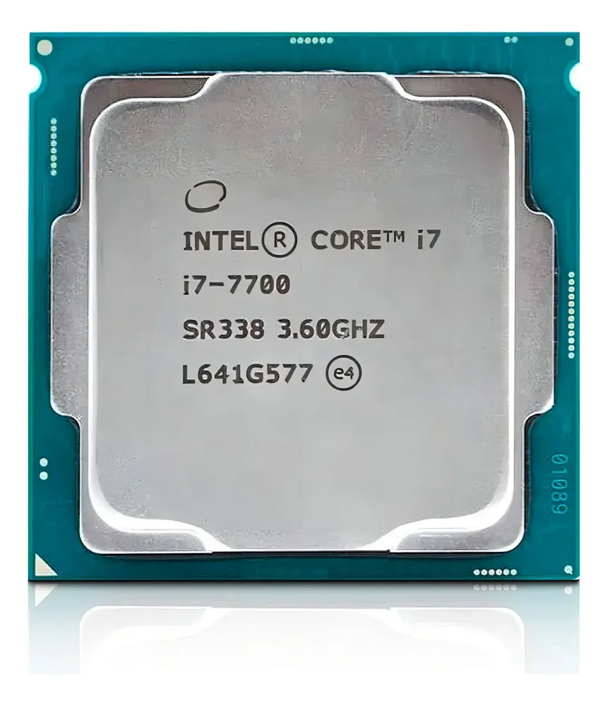 Imagem 3 de 4 do produto Processador Intel Core i7-7700 3.6ghz Turbo 4.2ghz 8mb Cache 4 Nucleos 8threads LGA  1151 S/ Cooler Cm8067702868314