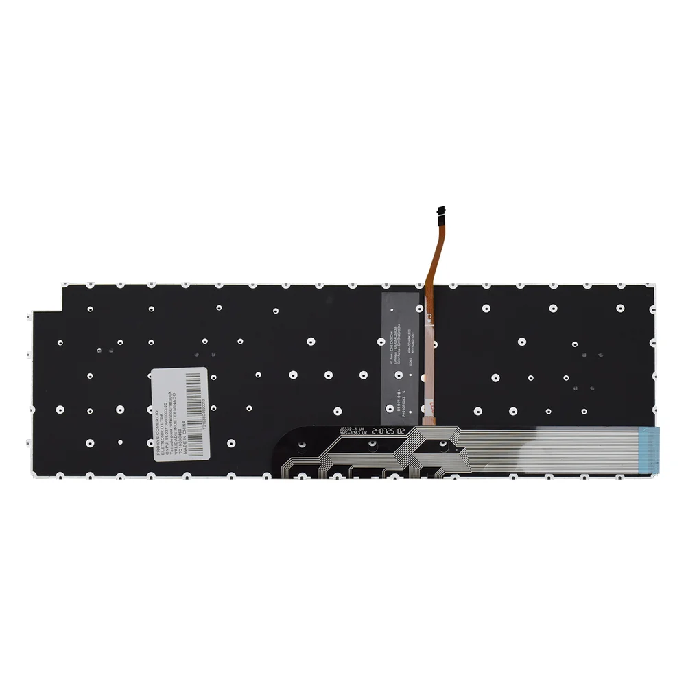 Teclado Para Notebook Dell Inspiron 15-i120k-a10p Abnt2 Cinza Escuro