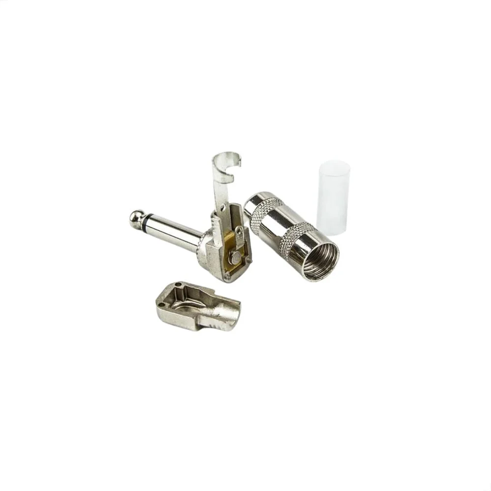 Imagem 2 de 3 do produto Plug Conector P10 90 Graus Mono