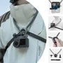 Alça De Pescoço Para Gopro E Similares - Telesin Cor Cinza