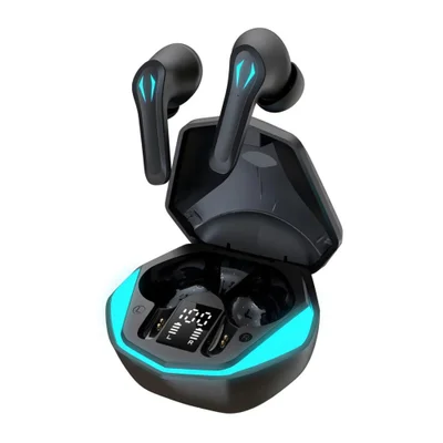 Estojo Com Tela LED + Fone Bluetooth Turbo RGB