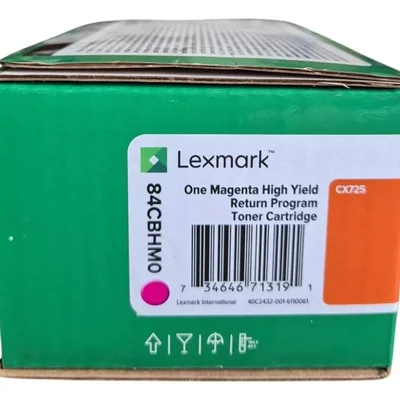 Toner Lexmark 84cbhm0 Magenta Cx725 Magenta | Ultra Extra Rendimento 16k