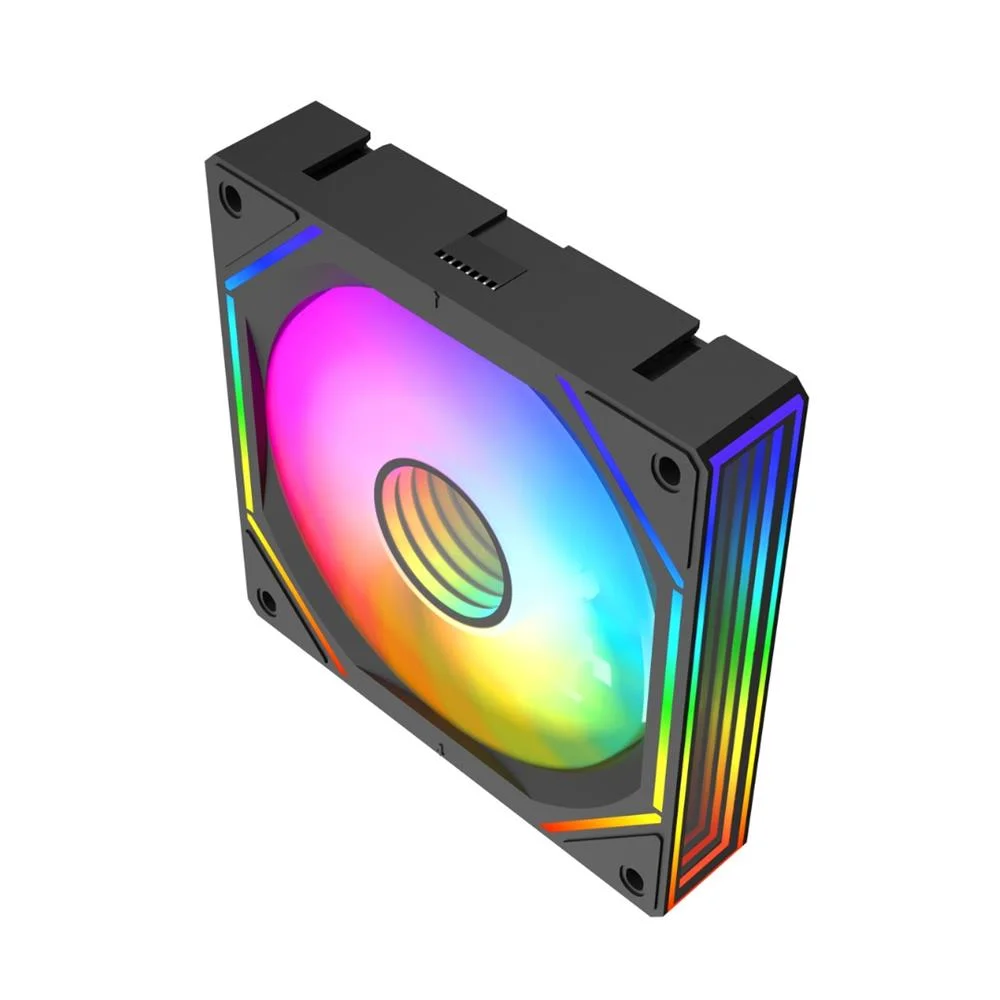 Fan Gamer Liketec Puzzle, 120 Mm, ARGB, Preto 8