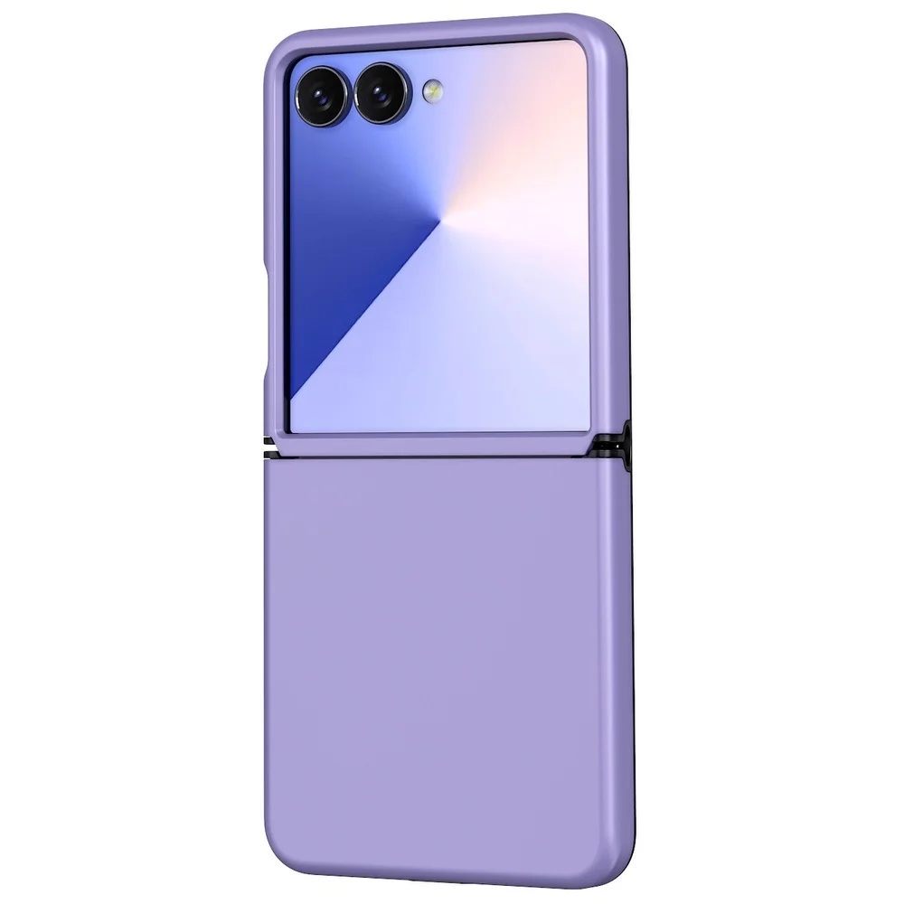 Imagem 4 de 5 do produto Capa para o Samsung Galaxy Z Flip 7 com Proteção Total - Case Anti-Impacto, Design Fino e com Acabamento Premium | Cor: Lilás