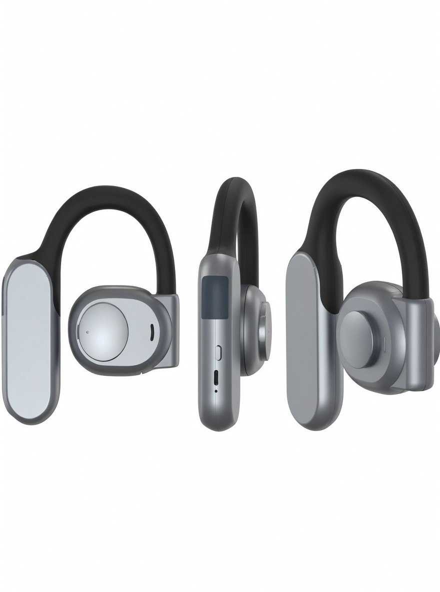 Fone Bluetooth Preto Esporte Com Microfone Hd E Estojo De Carregamento