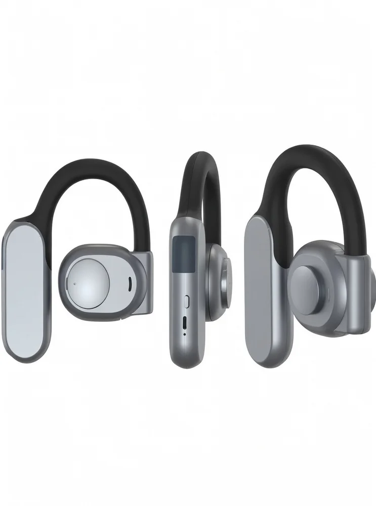 Fone Bluetooth Preto Esporte Com Microfone Hd E Estojo De Carregamento 4
