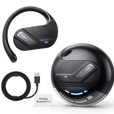 Fone De Ouvido Para Corrida Com Gancho E LED