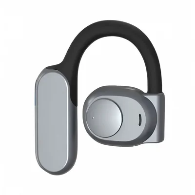 Fone De Ouvido Bluetooth Esportivo Preto Com 6 Horas De Bateria
