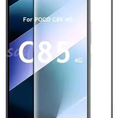 Película 3d De Vidro Temperado Para Xiaomi Poco C85 Tela 6.9