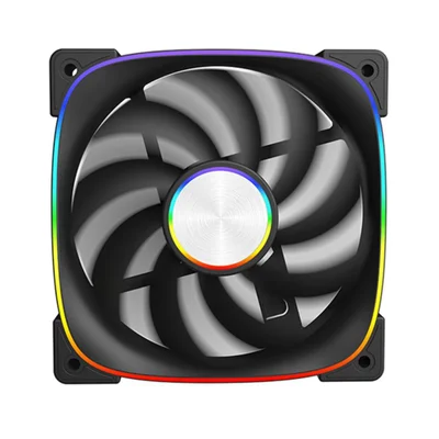 Fan Cooler Liketec Riddle 120 Mm, Preto