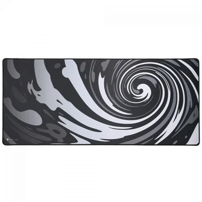 Mousepad Gamer Force One Skyhawk Swirl Xxl, 900x400x3mm, Preto - Preto - Unissex - Único