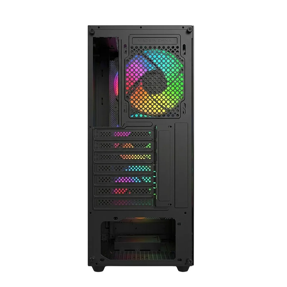 Imagem 5 de 5 do produto Gabinete Gamer C3tech, Lateral Em Vidro, Usb 3.0, Preto - Gab100