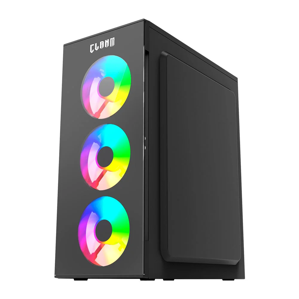 Gabinete Gamer Smog Com 3 Fans RGB - Clanm