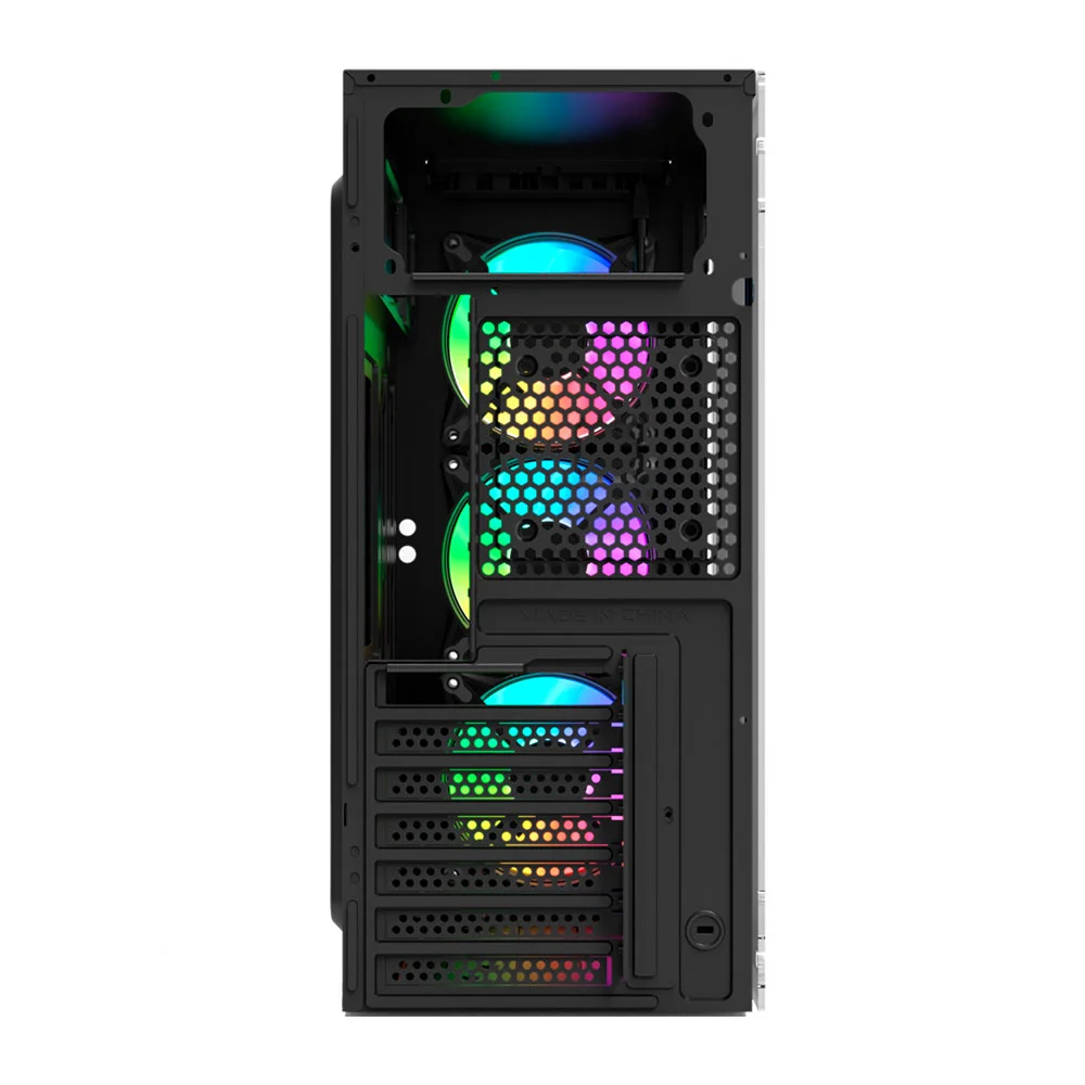 Imagem 2 de 3 do produto Gabinete Gamer Smog Com 3 Fans RGB - Clanm