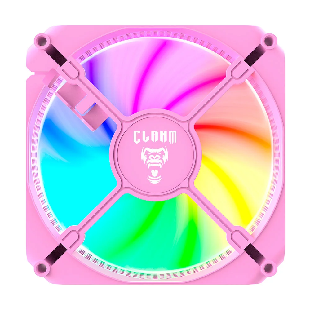 Imagem 2 de 5 do produto Gabinete Gamer Grodd Candy + 5 Fan RGB Candy - Clanm