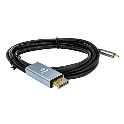 Kit Com 5 Cabos Usb-c Para Displayport 8k - 2 Metros