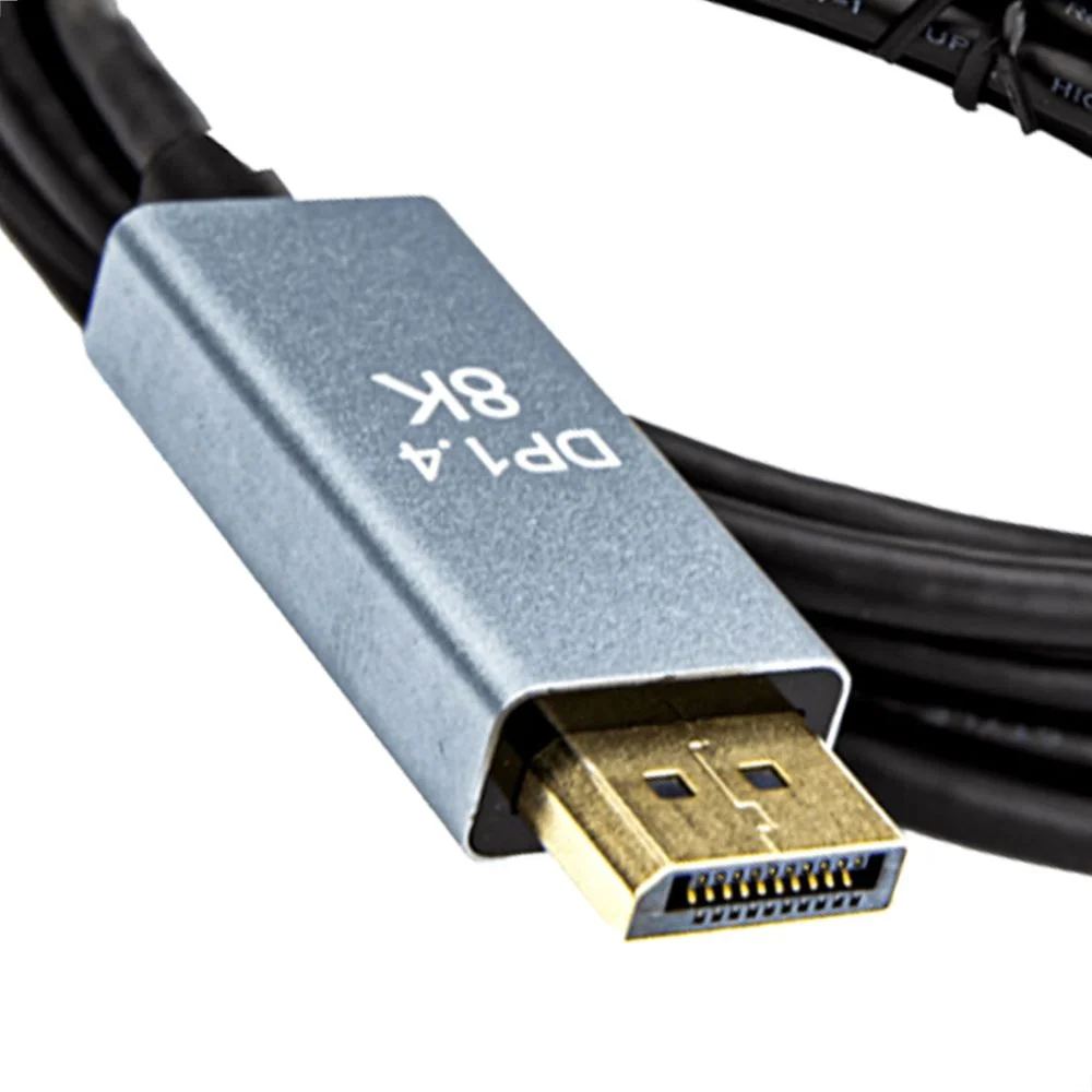 Imagem 2 de 3 do produto Kit Com 5 Cabos Usb-c Para Displayport 8k - 2 Metros