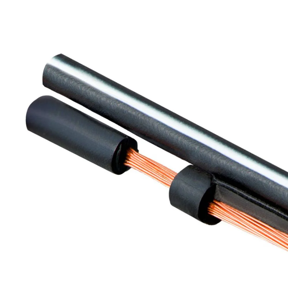 Imagem 2 de 3 do produto Cabo Polarizado Externo Para Áudio 2x1.50mm Preto 1 Metro Preto 1 Mt