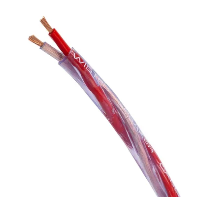 Cabo Twisted Speaker Condutor Hd 2x1,50 Mm² Vermelho 1 Metro Vermelho 1 Mt