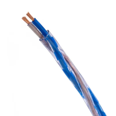 Cabo Twisted Speaker Condutor Hd 2x1,50 Mm² Azul 1 Metro Azul 1 Mt