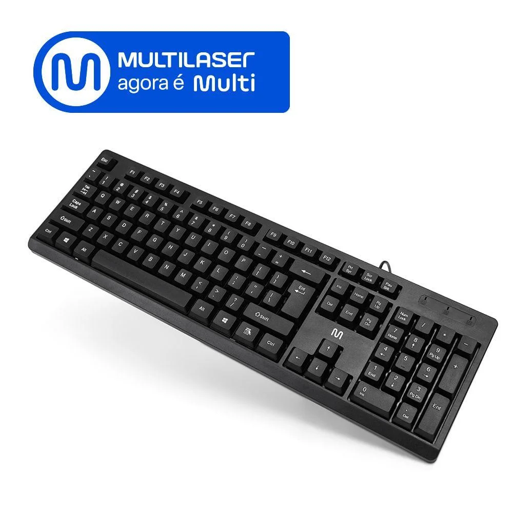 Imagem 4 de 5 do produto Teclado Multi Tf600 Com Fio Usb Preto