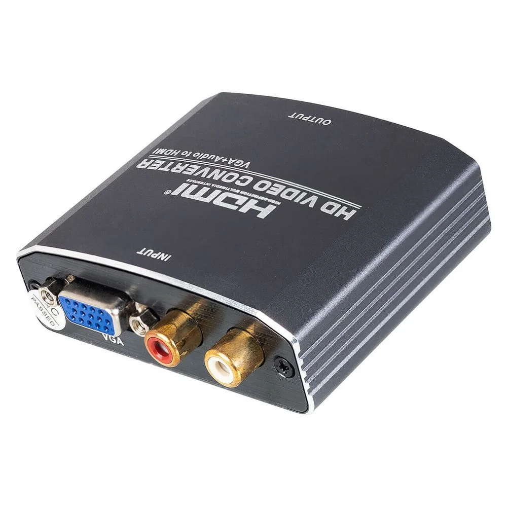 Imagem 2 de 5 do produto Conversor HDMI Para Vga Com Áudio